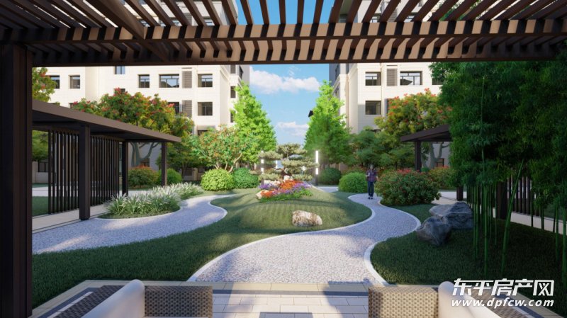 东平开元公馆公园社区每个关于家的梦想都值得被温柔以待